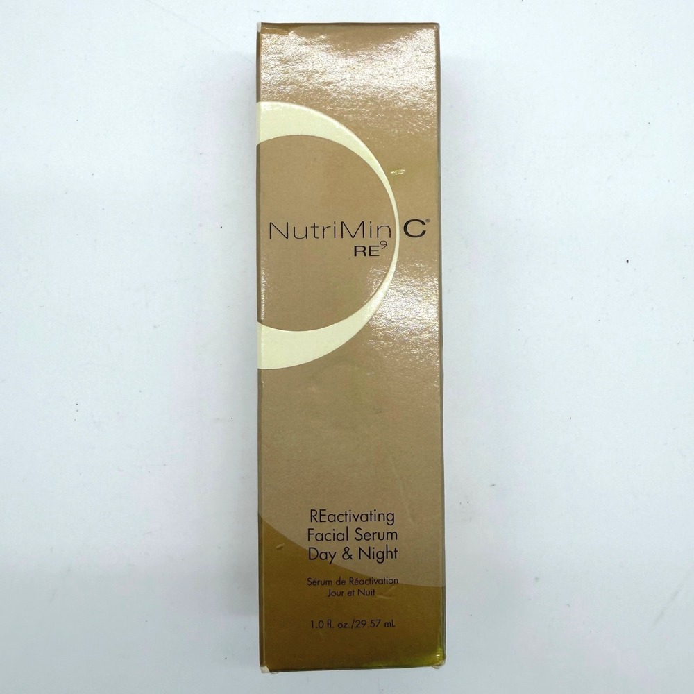 NutriMin C RE9 Reactivating Facial Serum 1oz Arbonne New Open Box